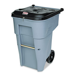 Brute Confidential Document Roll-Out Container, Square,