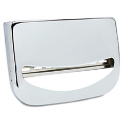 Toilet Seat Cover Dispenser, 16 x 3 x 11 1/2, Chrome