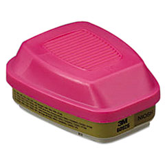Multi Gas/Vapor Cartridge/Filter, P100, 2/Pac