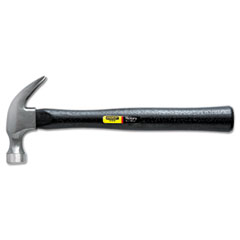 Curved Claw Nail Hammer, 16oz, Hickory Handle