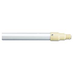 Aluminum Threaded Plastic-Tip Broom/Sweep Handle, 1 dia x