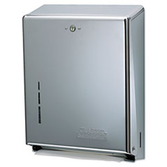 C-Fold/Multifold Towel Dispenser, Chrome,  11 3/8 x