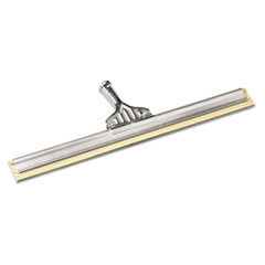 Heavy Duty Push Pull Floor Squeegee, 24 Inch Wide Blade,