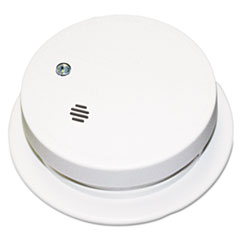 Battery-Operated Smoke Alarm Unit, 9V, 85db Alarm, 3 7/8&quot;