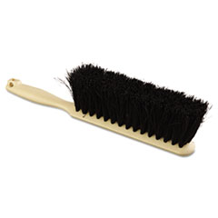 Counter Brush, Tampico Fill, 8&quot; Long, Tan Handle