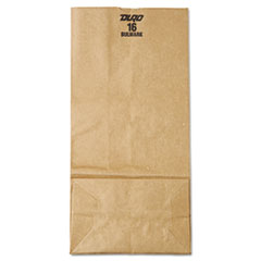 #16 Paper Grocery Bag, 57lb Kraft, Extra-Heavy-Duty 7 3/4