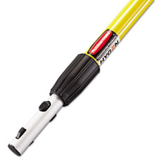 HYGEN Quick-Connect Extension Handle, 48-72&quot;, Yellow/Black