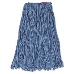 Cotton/Synthetic Cut-End Blend Mop Head, 16oz, 1&quot;