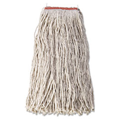 Cotton/Synthetic Cut-End Blend Mop Head, 24oz, 1&quot;