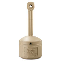 Smokers Cease-Fire Receptacle, Adobe Beige