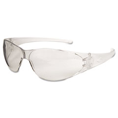 Checkmate Safety Glasses, Clear Temple, Clear Lens,