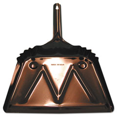 Metal Dust Pan, Beveled Edge, 16&quot; Wide