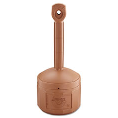 Smokers Cease-Fire Cigarette Butt Receptacle, Terra Cotta