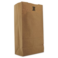 #20 Paper Grocery, 57lb Kraft, Extra Heavy-Duty 8