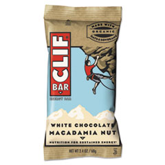 Energy Bar, White Chocolate Macadamia Nut, 2.4oz, 12/Box