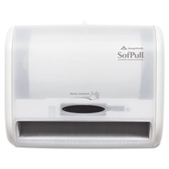 Automatic Towel Dispenser, 12 4/5 x 6 3/5 x 10 1/2, White