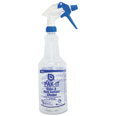 Empty Color-Coded Trigger-Spray Bottle, 32 oz,