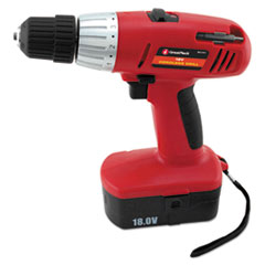 Great Neck 18 Volt 2 Speed Cordless Drill, 3/8&quot; Keyless
