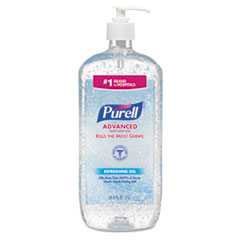 Advanced Hand Sanitizer Refreshing Gel, Clean Scent,