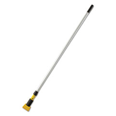 Gripper Mop Handle, Aluminum, Yellow/Gray, 54&quot;