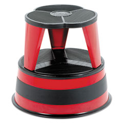 Kik-Step Steel Step Stool, 350 lb cap, 16&quot; dia. x 14