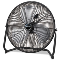 High Velocity Fan, Three-Speed, Black, 24 1/2&quot;W