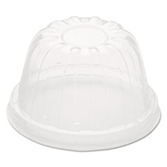 D-T Sundae/Cold Cup Lids, Fits Foam Cups, Clear, 1,000