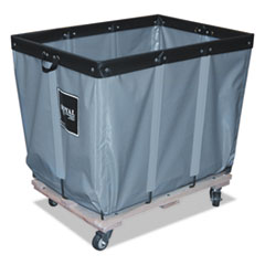 6 Bushel Permanent Liner Truck, 20 x 30 x 27, 600 lbs.