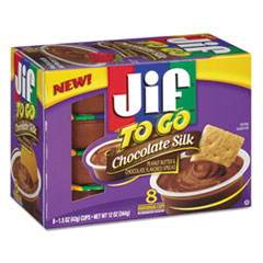 Spreads, Chocolate Silk, 1.5 oz Cup, 8/Box