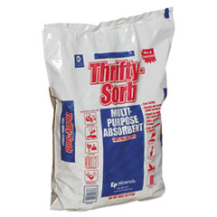 All-Purpose Clay Absorbent, 40 lb, Poly-Bag, 50/Carton