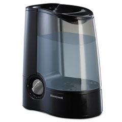 Warm Mist Humidifier, Black, 12 7/10w x 7 1/2d x 12 1/5h