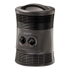 360 Surround Fan Forced Heater, 9 x 9 x 12, Gray