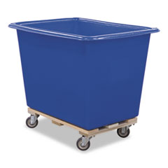 16 Bushel Poly Truck w/Hardwood Base, 32 x 44 x 36