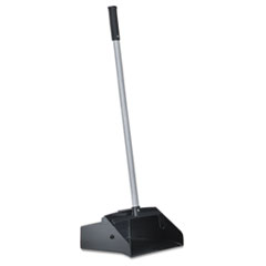 Lobby Dust Pan, Plastic/Aluminum, 11 3/4&quot;