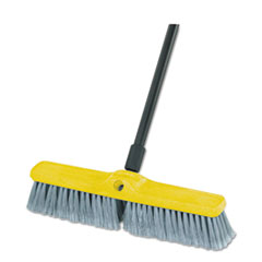 Fine Floor Sweeper, Polypropylene Fill, 18&quot;