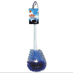 Twisted Wire Bowl Brush, 11 1/2&quot; Handle,4&quot; dia., Plastic,