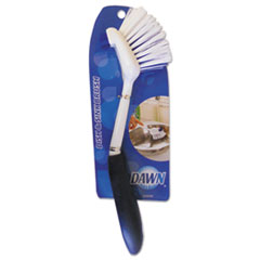 Dish &amp; Sink Brush, Plastic, 8&quot; Handle, 1 1/2&quot; Bristles,