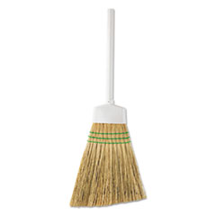 Corn Angle Broom, 12&quot; Bristles, 54&quot;, Wooden Handle,