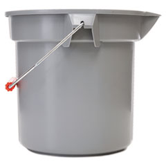 14 Quart Round Utility Bucket, 12&quot; Diameter x 11
