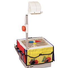 Overhead Projector Storage, 3 12 1/4 x 7 1/4 Panels w/6