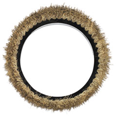 Orbiter Light Duty Brush, 12&quot; dia, Tan