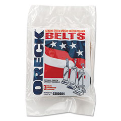 Replacement Non-Permanent Belt for Oreck XL, 3EA/PK