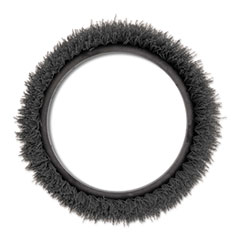 Orbiter Grit Scrub Brush, 13&quot; dia, Gray