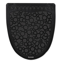 Urinal Mat 2.0, Rubber, 17 1/2 x 20, Black/Black,