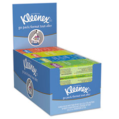 Facial Tissue Pocket Packs, 3-Ply, White, 16/Pack, 12