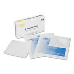Gauze Pads, 3&quot; x 3&quot;, 4/Box