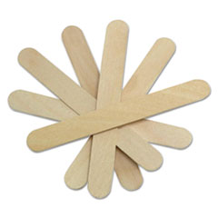 Non-Sterile Tongue Depressors, Wood, 6&quot;, 500/Box