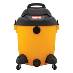 Economical Wet/Dry Vacuum, 12 gal Capacity, 8.9 amp, 23