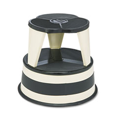 Kik-Step Steel Step Stool, 350 lb cap, 16&quot; dia. x 14