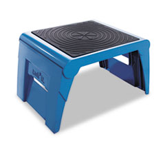 Folding Step Stool, 300lb Cap, 14w x 11 1/4d x 9 3/4h,